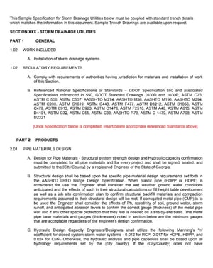 storm drain utilities screenshot
