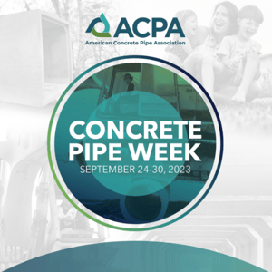 Concrete Pipe Week 2023